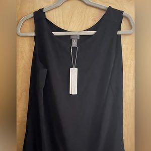 Chicos- Travelers line- black tank shell size 2